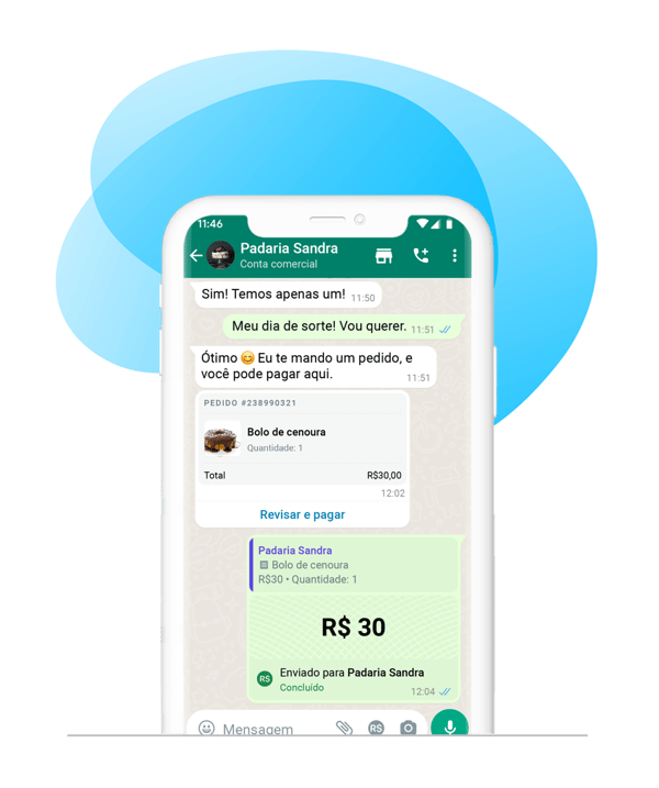 Como pagar compras e produtos pelo WhatsApp