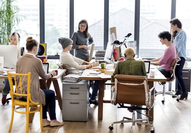 Equipe Mercado Pago trabalhando a inteligência emocional no trabalho 