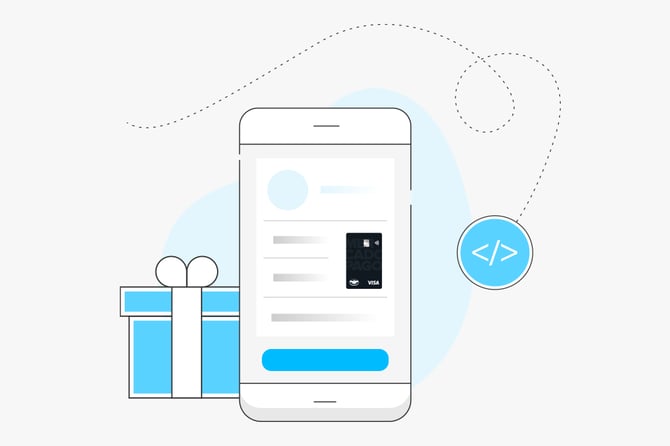 Ilustração de um smartphone com a tela aberta no app para mostrar como funciona o Checkout Transparente Mercado Pago