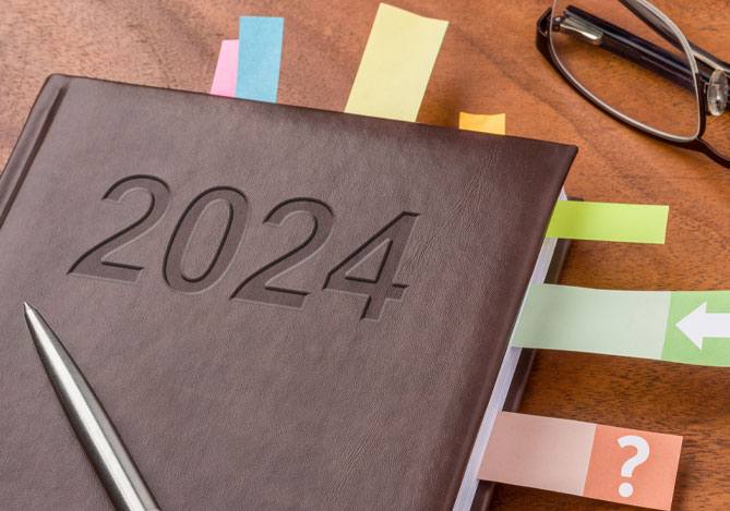 Agenda com o calendário 2024 para explorar as melhores datas no e-commerce e potencializar as vendas com auxílio das ferramentas do Mercado Pago